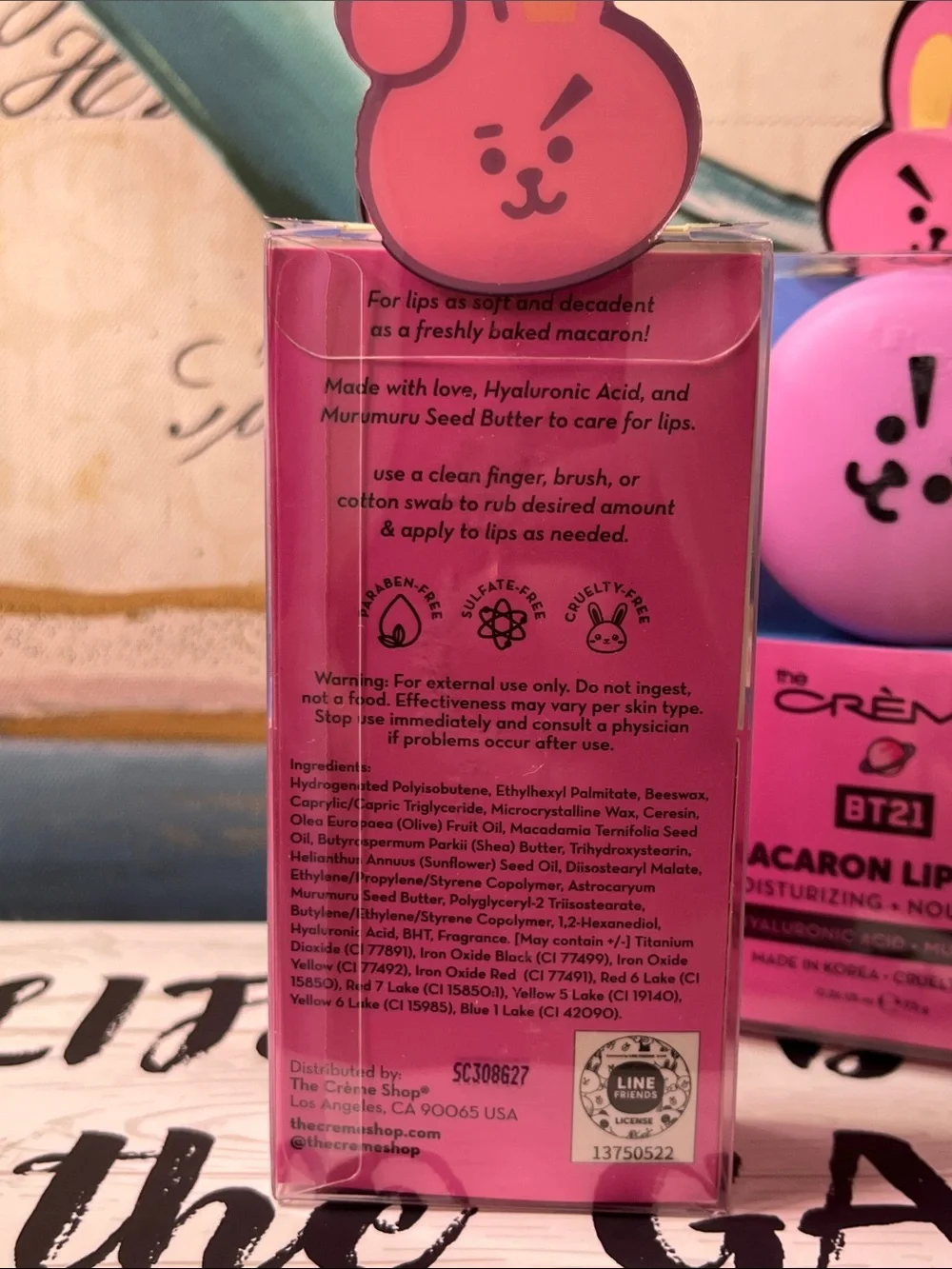 The Creme Shop cute bt21